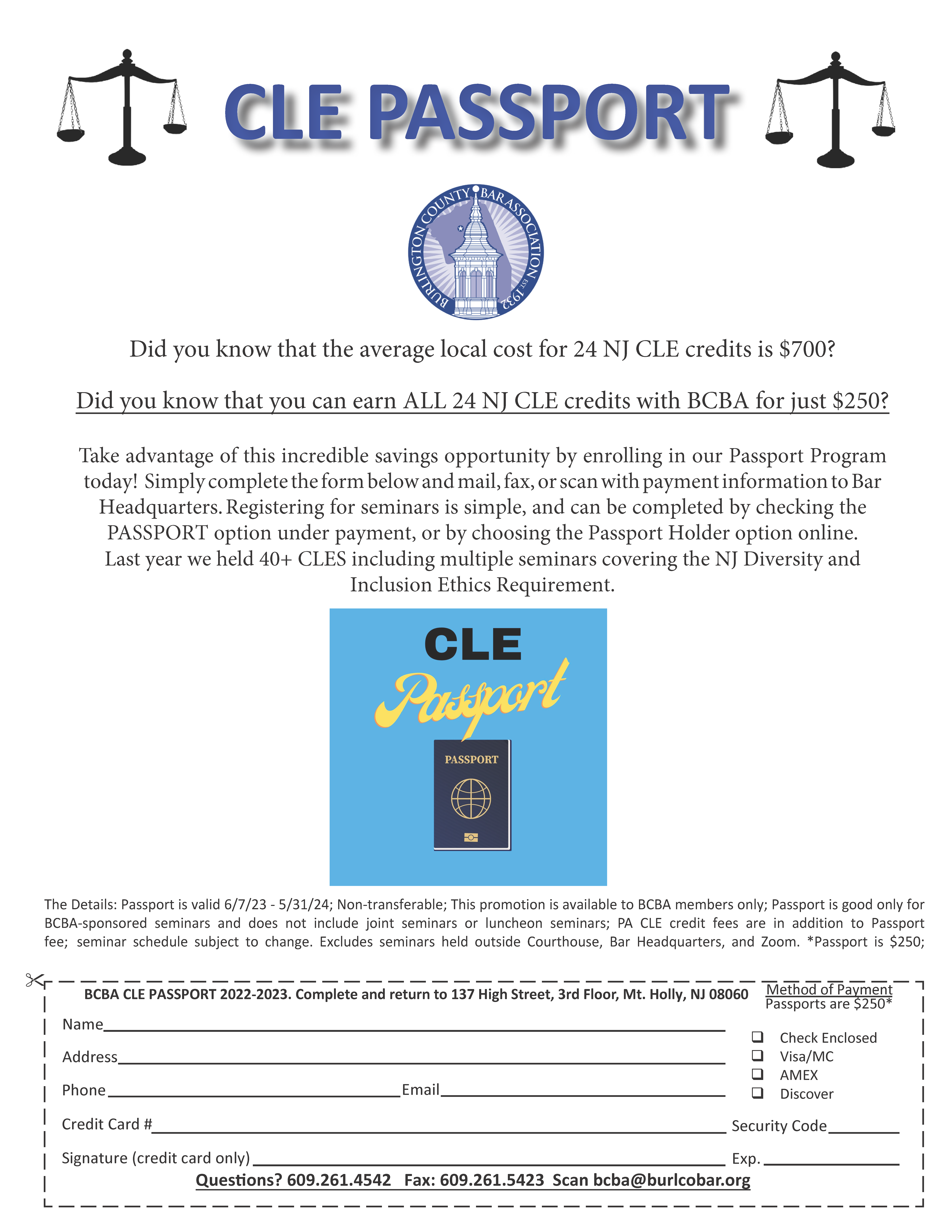 Events | Burlington County Bar Association